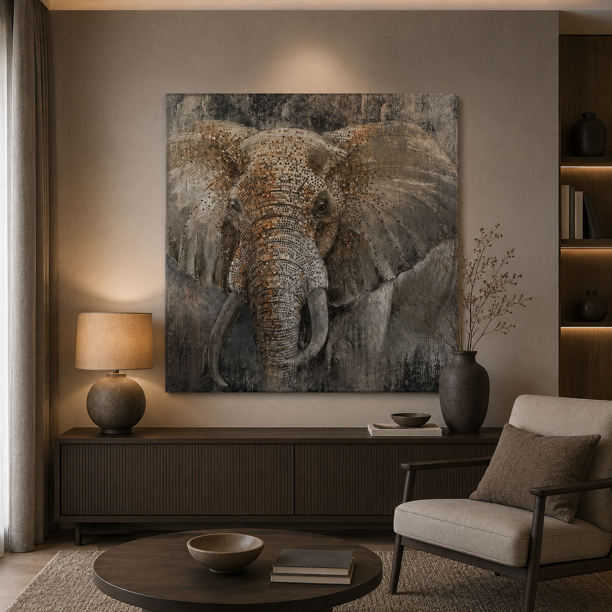 Quadro Elefante